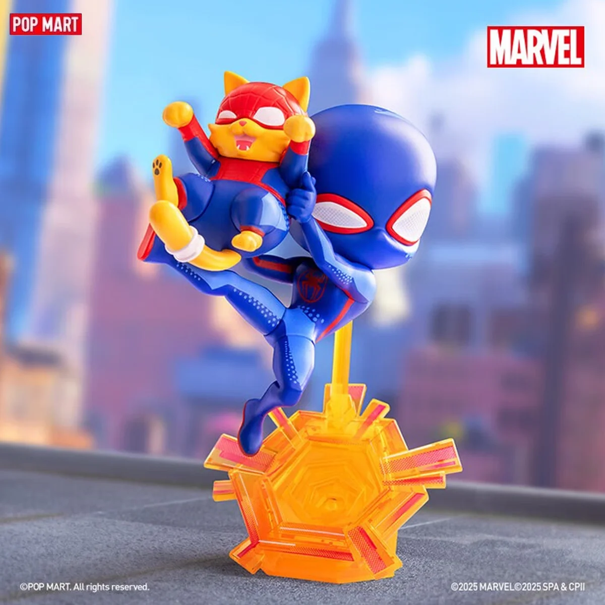 POP MART Marvel Spider-Man Across The Spider-Verse Action Figure Model Toys Collectible Blind Box Gift for Kids Fans