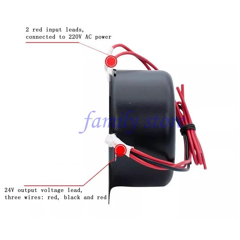 Imagem -04 - Transformador Toroidal High-end para Subwoofer e Alto-falante Transformador de Energia ca 120w Dual 12 15 18 20 22 28v