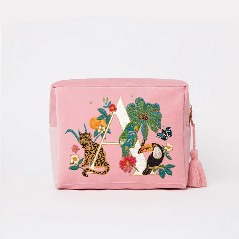 

Fashion Letters Printing Patterns Women's Practical Multifunctional Travel Wash Bag Cosmetics Storage Bag Girl's Makeup Bag