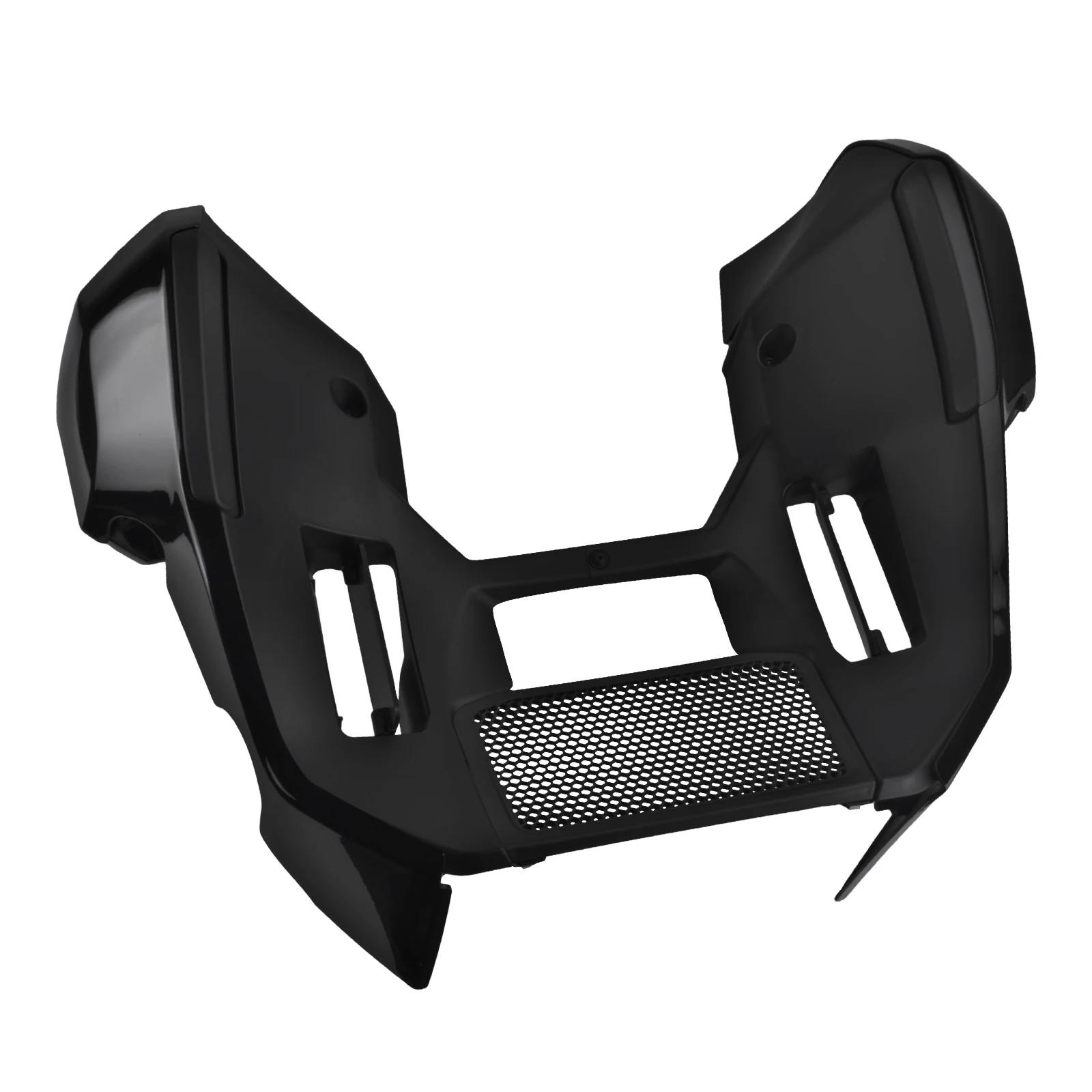 

Motorcycle Fairing Lowers Cover Extended Chin Spoiler Glossy Black for Touring CVO Street Road Glide 2023-Up FLHX FLTRX