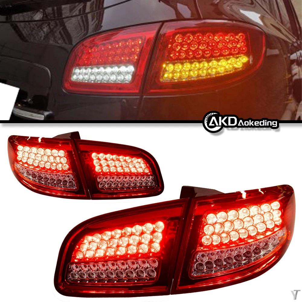 Taillights Styling for Hyundai Santa Fe Tail Lights 2006-2012 SantaFe LED Tail Lamp DRL Signal Assembly Upgrade Auto Accessories