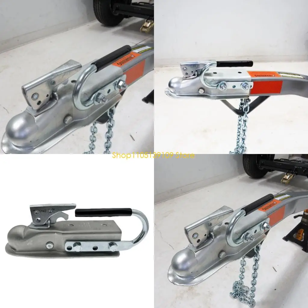 

P5ED Trailer Coupler Lift Handle for Campers Construction Vehicles Labor Saving Grip