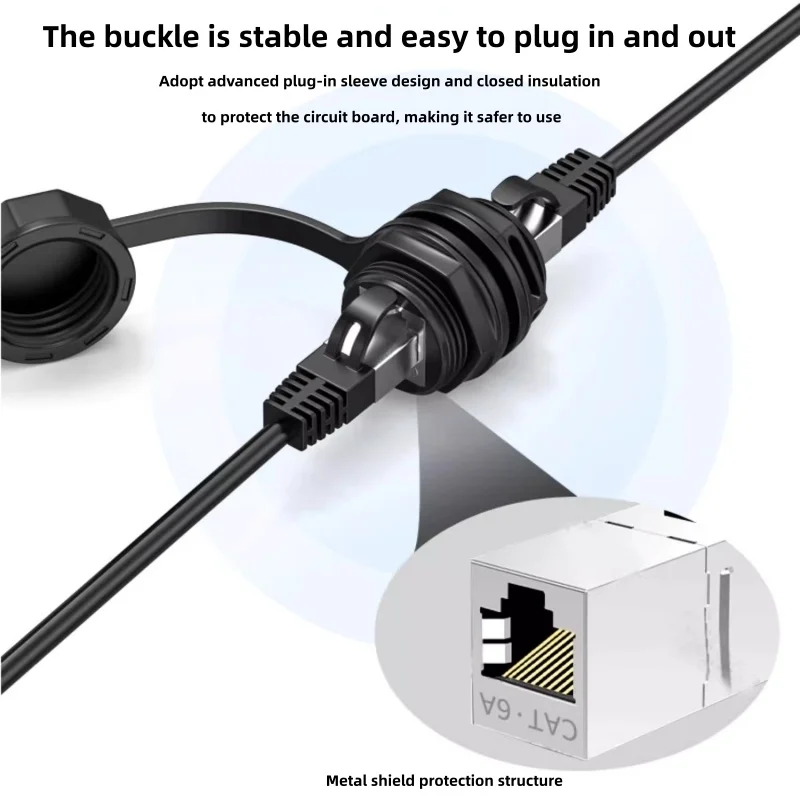 Network RJ45 Pass-T…