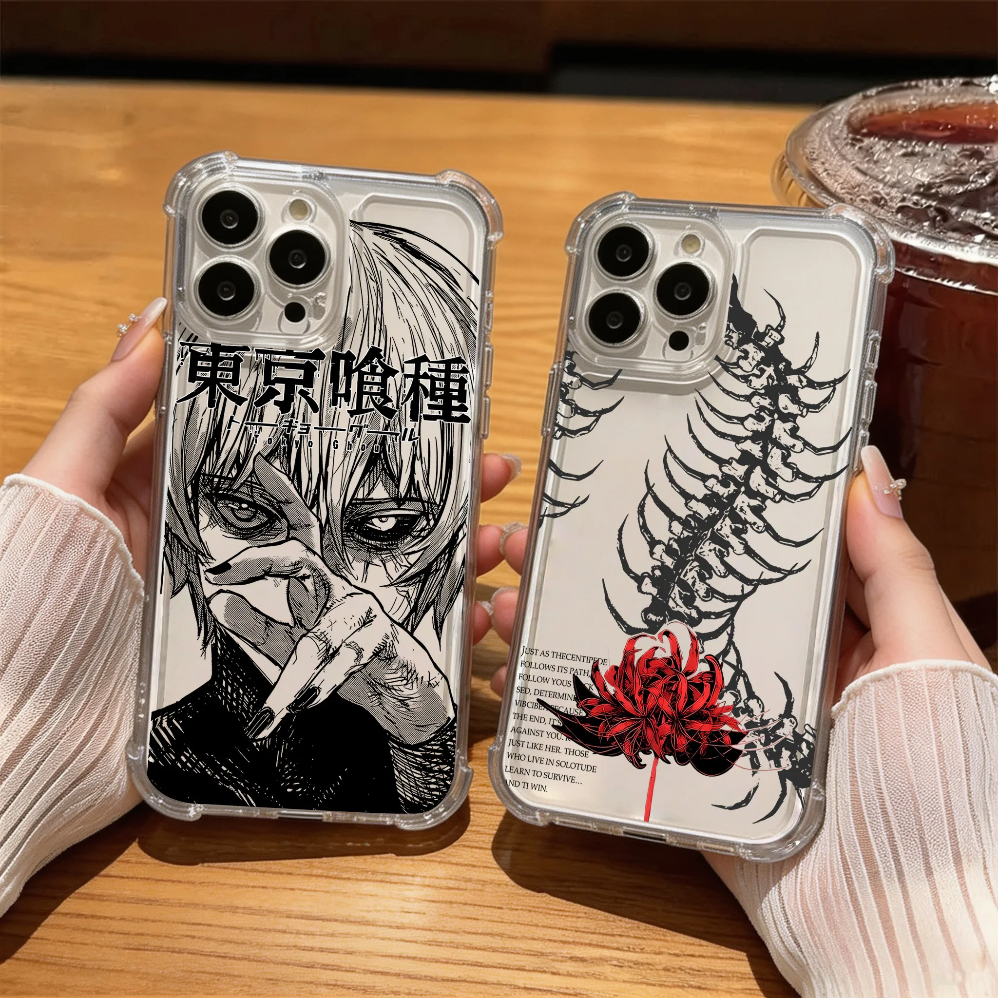 Anime Cool Tokyo Ghoul Phone Case For Samsung A37 A57 A17 A56 A26 A33 A54 A51 A13 A73 A55 A53 A36 A35 A34 A25 A24 A23 A16 4G 5G