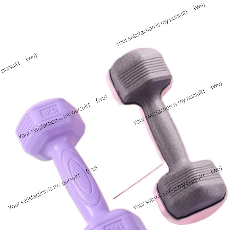 ZOCI-Fitness Equipment Household Skinny Belly Barbell Kettlebell Children Teen Female Small Dumbbell Pair