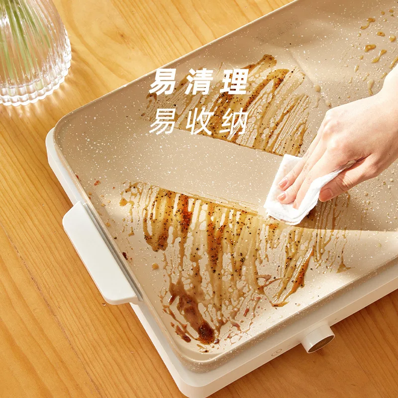 IH Multifunctional Cooking Pot Household BBQ Meat Hot Pot Integrated Pot