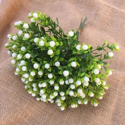 Artificial Milan Grass Bouquet, Fake Plants, Photo Props, Milan Grain, Home Wedding Party Decoration