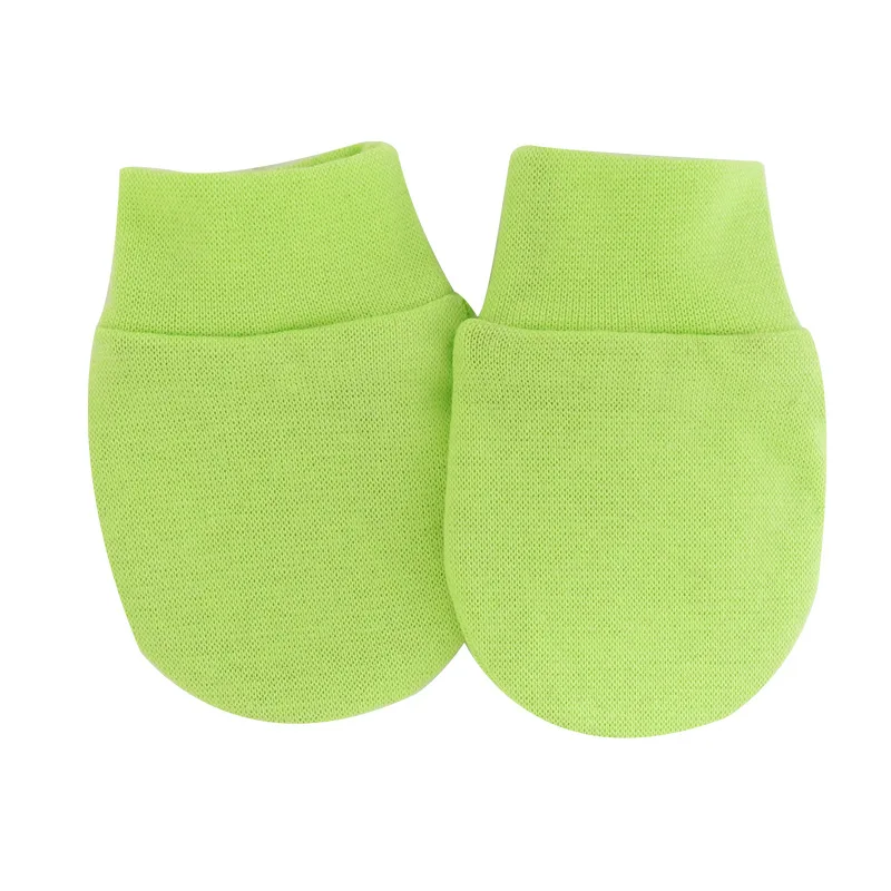 Baby Anti Krassen Zachte Katoenen Handschoenen Pasgeboren Bescherming Gezicht Scratch Mittens Baby Handguard Levert Kids Gloves