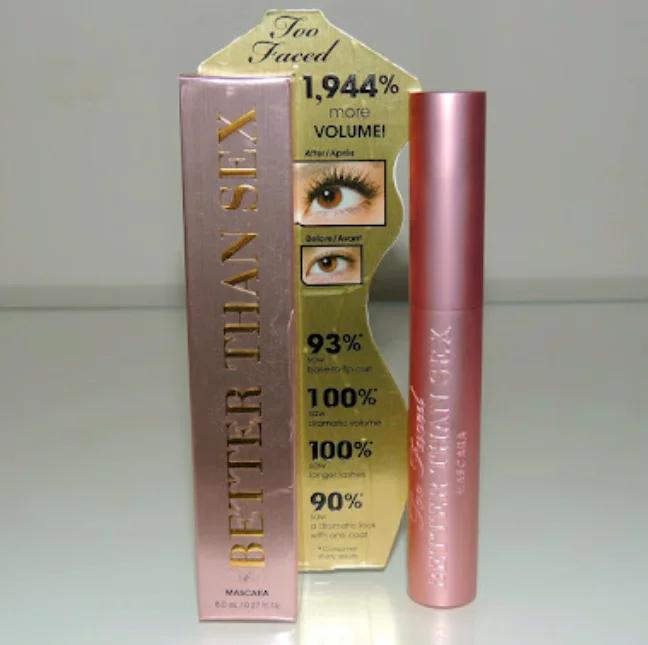 Too Too Faced Better Than Sex Mascara 8ml Black Natural Curling Volumizing Thicken Lengthening Mascara Brand Waterproof Eye Makeup - Aliexpress Deal
