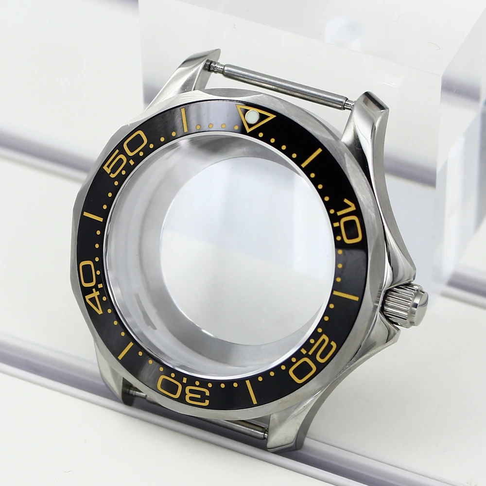 41-mm-Uhrengehäuse, Armband und Zubehör, wasserdicht, für Seamaster NH34, NH35, NH36 Uhrwerk, Uhrenreparaturwerkzeuge und -teile für 30,5-mm-Zifferblatt – Detail 4