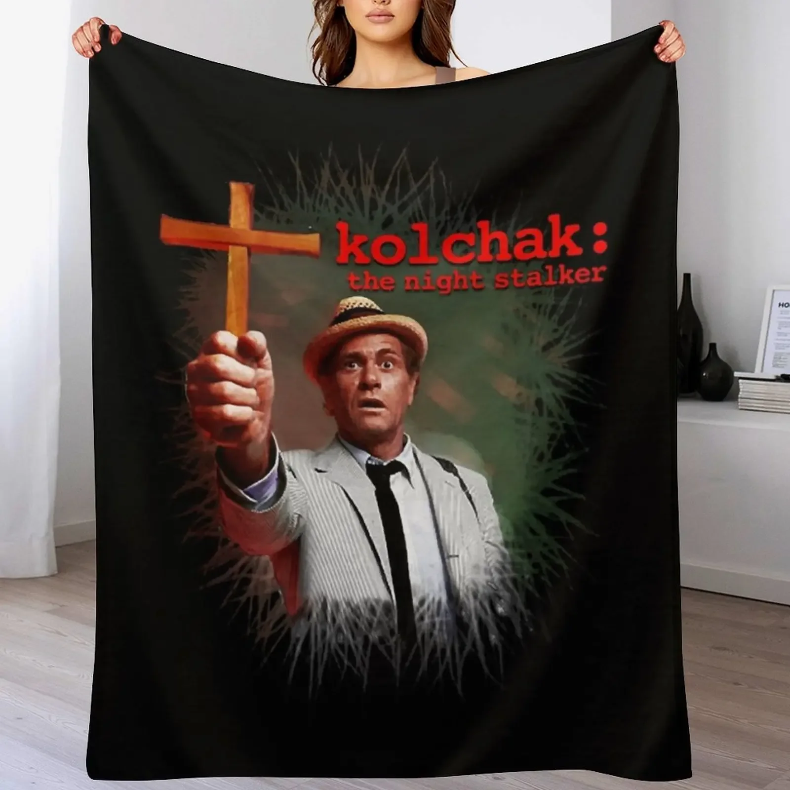 

Carl Kolchak - The Night Stalker Throw Blanket Beach valentine gift ideas Vintage Soft Plush Plaid Blankets