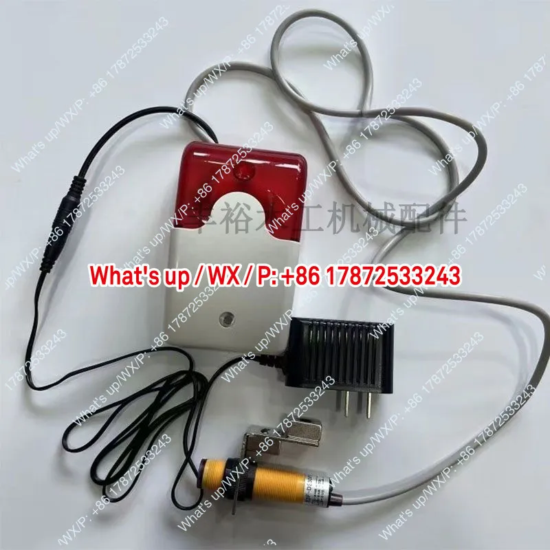 Edge banding machine without edge banding strip breakage reminder device reminder device