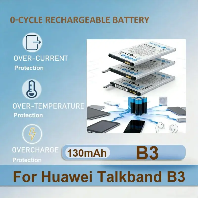 Battery For Huawei Talkband B2 B3 wristband B6 B7 FDS-B19 FDS-B49