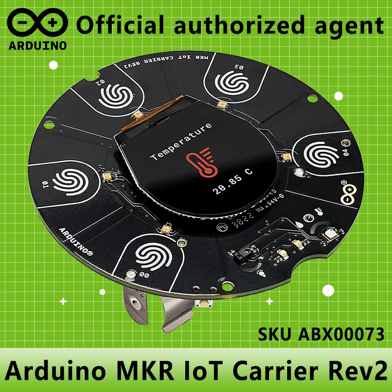 Arduino MKR IoT Carrier Rev2 ABX00073 Producto italiano auténtico herramientas de desarrollo de Internet de las cosas