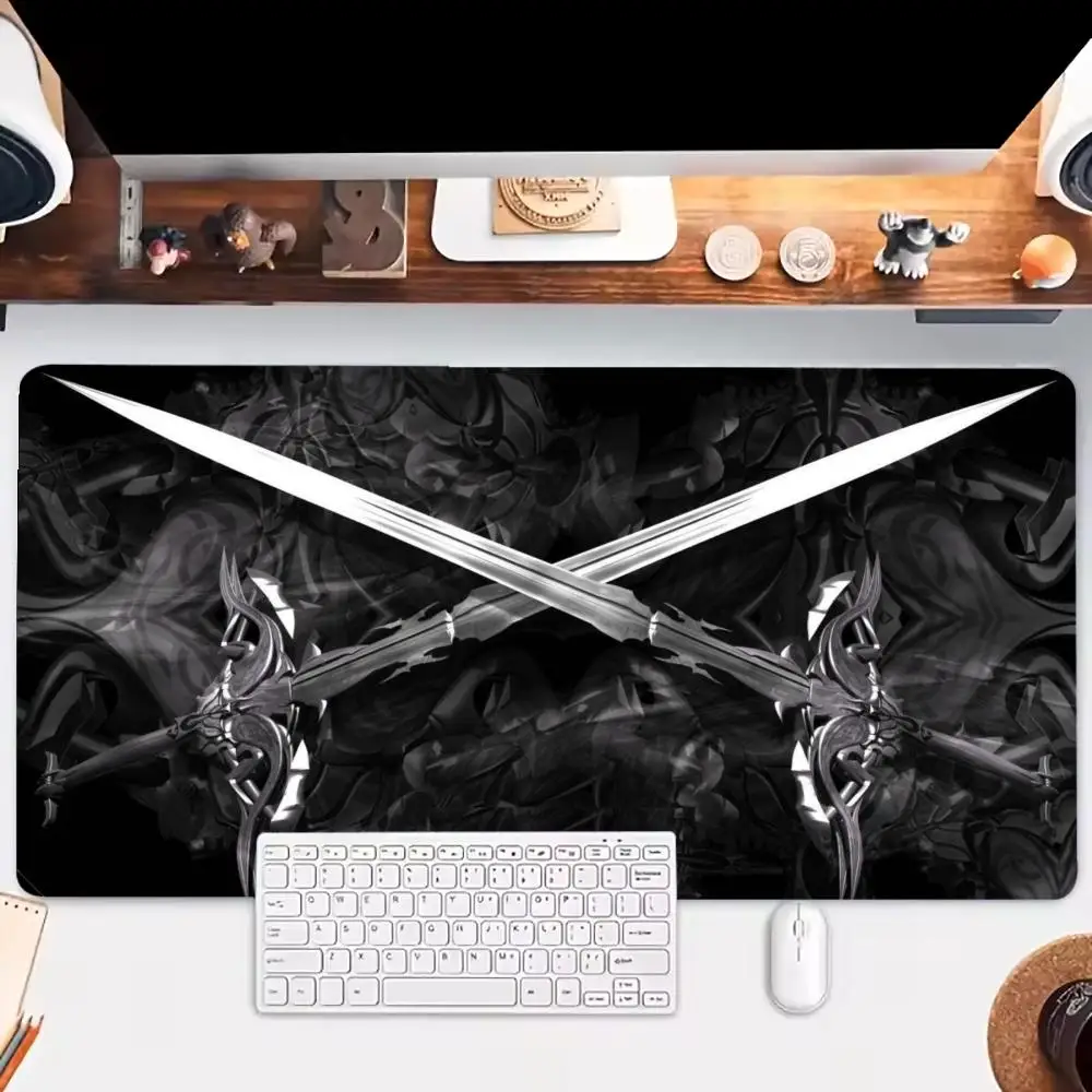 لوحة ماوس من نوع سرعة الكمبيوتر، سجادة لمشغلات الرياضات الإلكترونية، لوحة مفاتيح الكمبيوتر المحمول