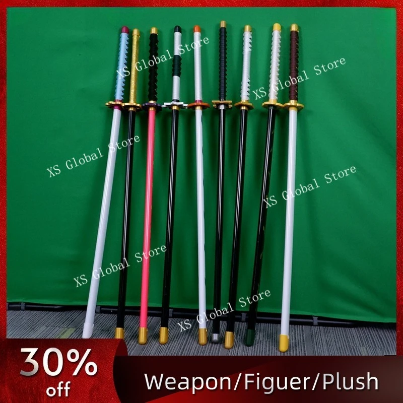 

73cm/28.74in Demon Slayer Katana Lightsaber Charge Cosplay Sword Medieval Props Luminous Toys Anime Peripherals Collectible Gift