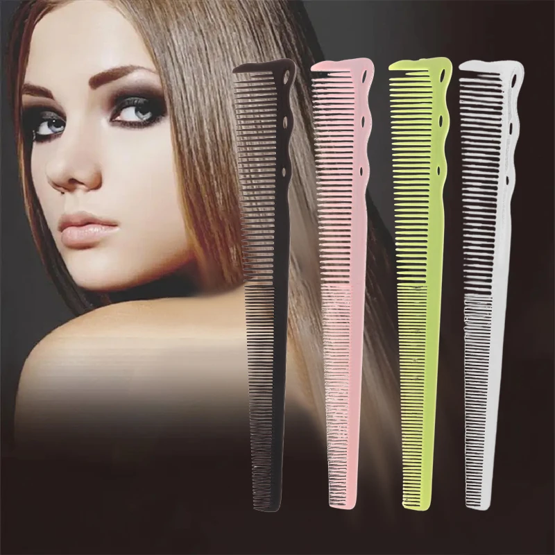 Double-Ended Haircut Comb Barber Shop Hairdresser Professional Hair Cutting Combs Sideburns Hair Brush Hair Salon Styling Tools