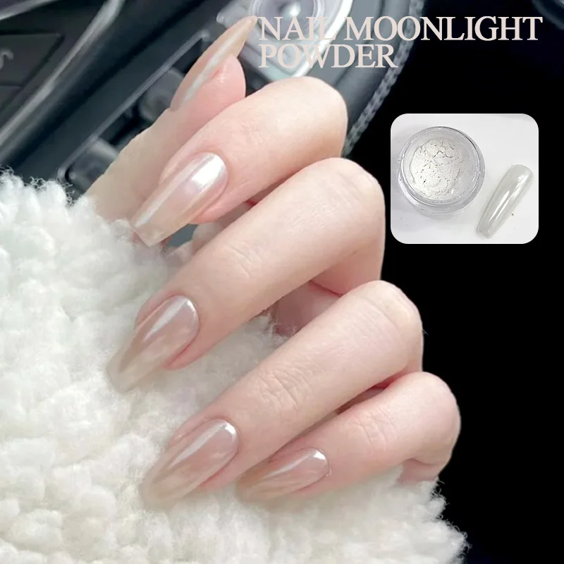 Himmel Spiegel Aurora Pulver Terrasse neue beliebte Mondschein Pulver hellen Spiegel effekt für Maniküre Nail Art Design Pigment