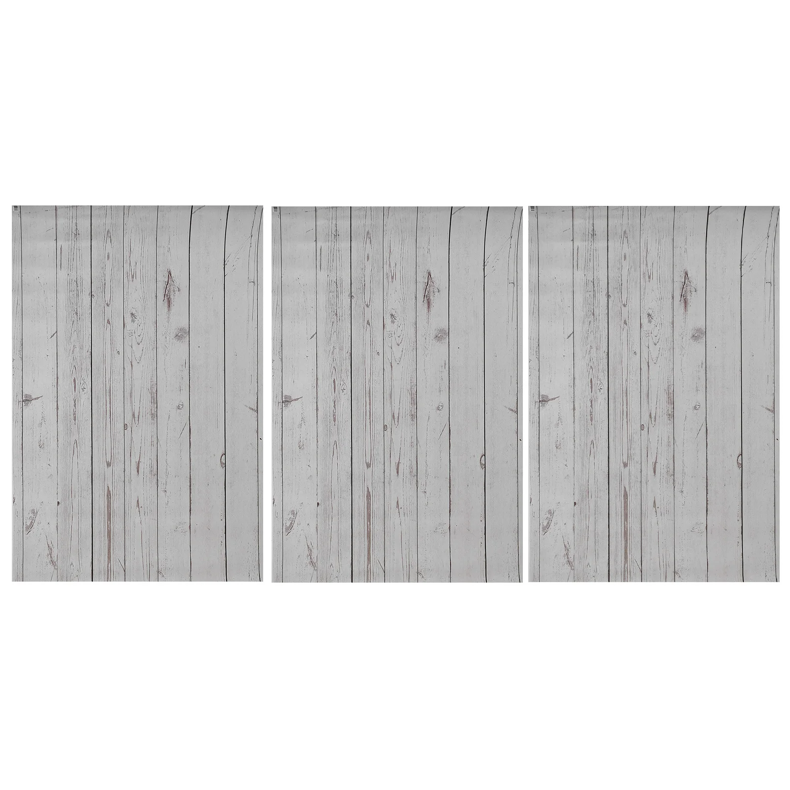 

3Pcs Wood Grain Photography Backdrop Double Sided Paper Waterproof Tabletop Background for Food Jewelry Product