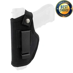 Concealed Carry Holster OWB IWB Nylon Left/Right Universal Holster Air Gun Pouch Outdoor Gear for Glock 19-43 Holster Tactical