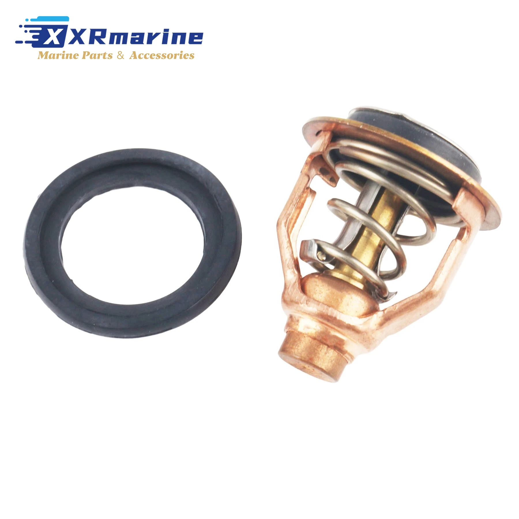 6AW-12411-00 60℃ 140°F Thermostat Compatible with Yamaha Outboard 4-Stroke 300HP 350HP F300 F350 Marine Engines Sierra 18-3634