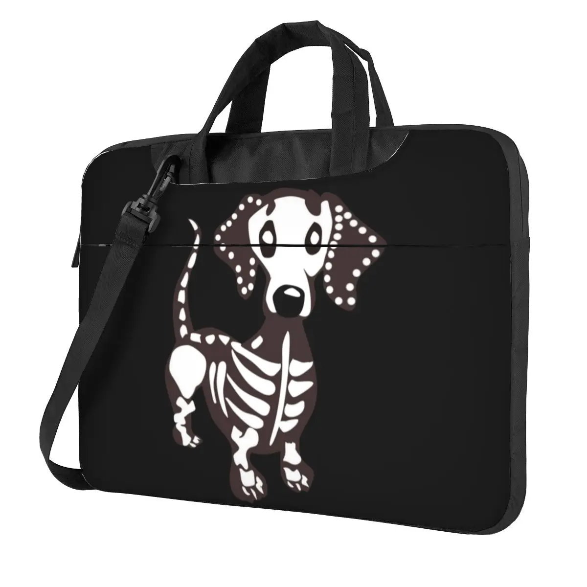 Dachshund Dog Halloween Laptop Bag Protective Case Computer Bag 13 14 15.6 Inch Crossbody Laptop Pouch For Macbook Pro Air