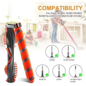 サメのデュオクリーンNV800 NV800W NV801 NV801Q NV803 UV810 HV380 HV381 HV382 HV384部品部品部品の人気の真空ローラーブラシの交換 10ベストセールスサメIZ251 -№6