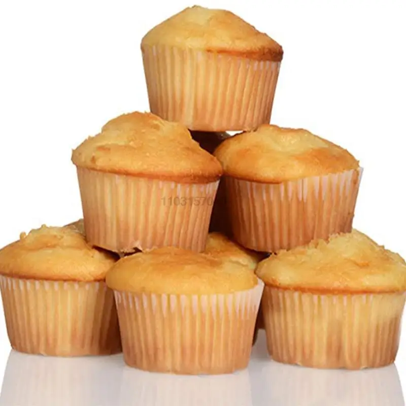 100/200/300pcs Cupcake Baking Cup Liner-Disposable Cup Parchment Liner for Baking- Food Grade&No Smell-Muffin Paper Baking Cups