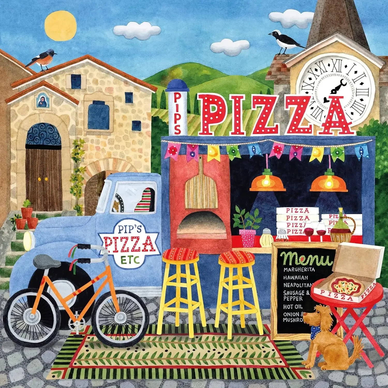 

Jigsaw Puzzles for Adults 1314/520/120pcs Food Trucks World Puzzles for Gameroom Bedroom Home Decor Birthday Party Gift