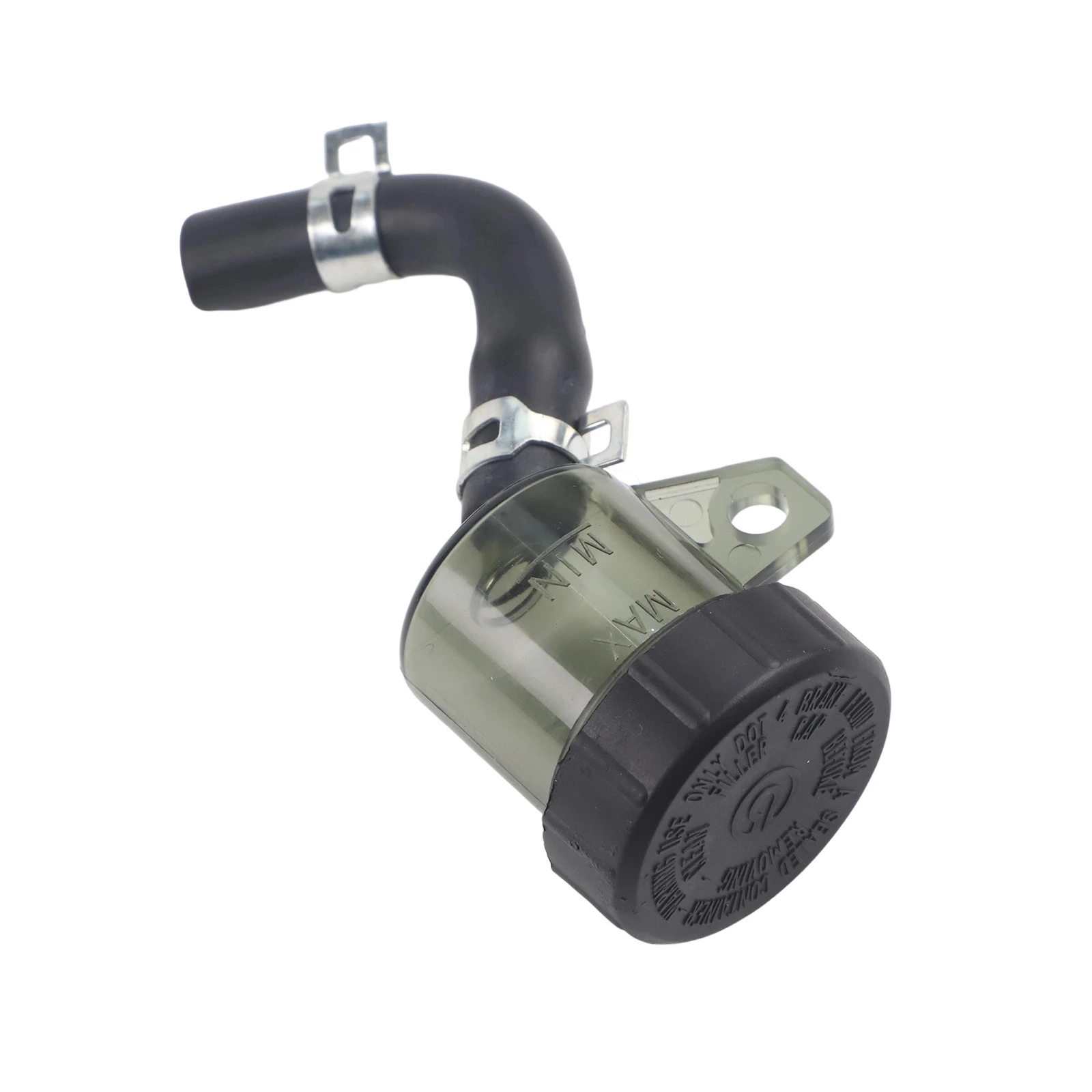 1 قطعة خزان الوقود مع أنابيب البلاستيك الأسود الفرامل الخلفية أسطوانة رئيسية مخلب البنزين خزان الوقود النفط صالح لمعظم الدراجات النارية #4