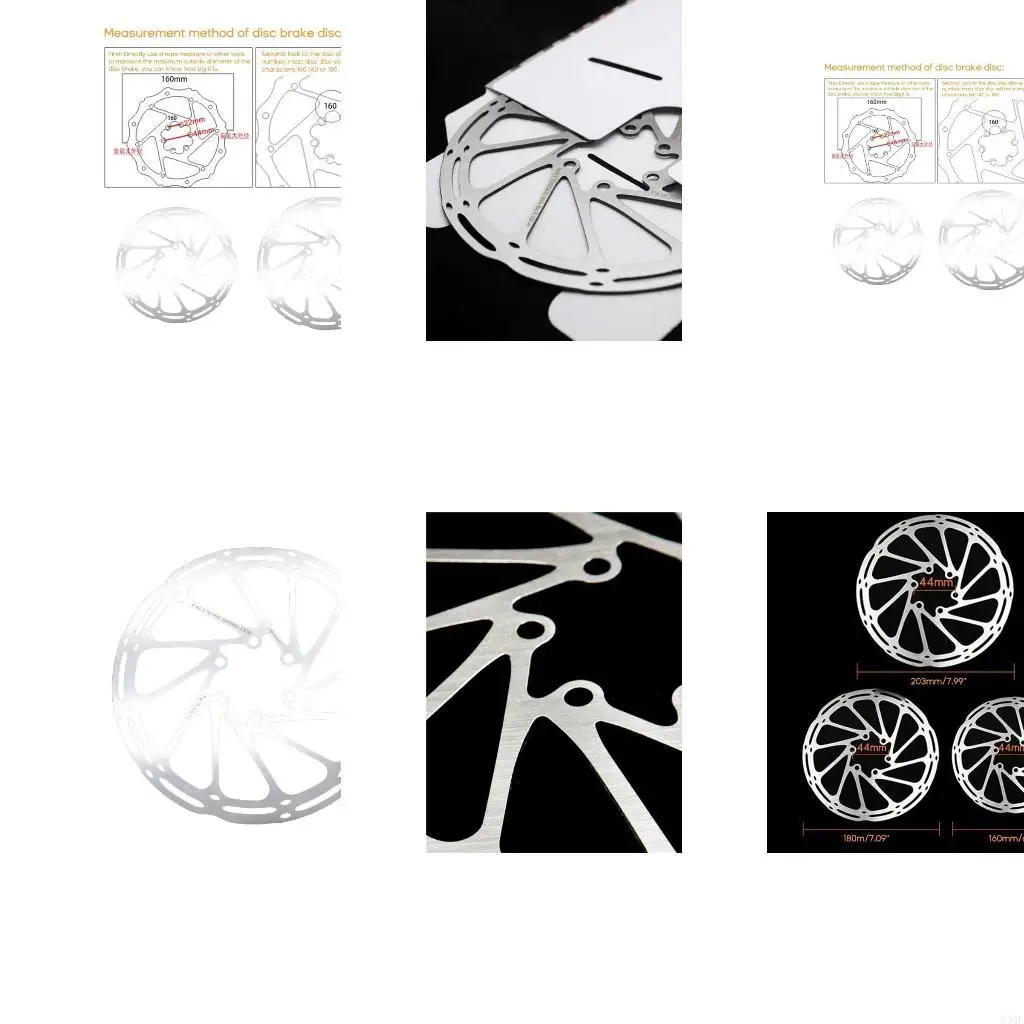 

340F 2pcs Road Bike Bicycles Дисковые тормозные роторы с болтами Ультра-световые MTB Горные велосипедные тормоза Роторы часть мм