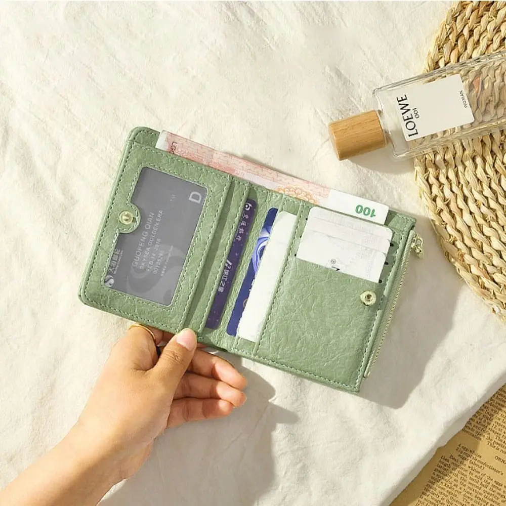 Женский мини-кошелек из искусственной кожи в стиле ретро