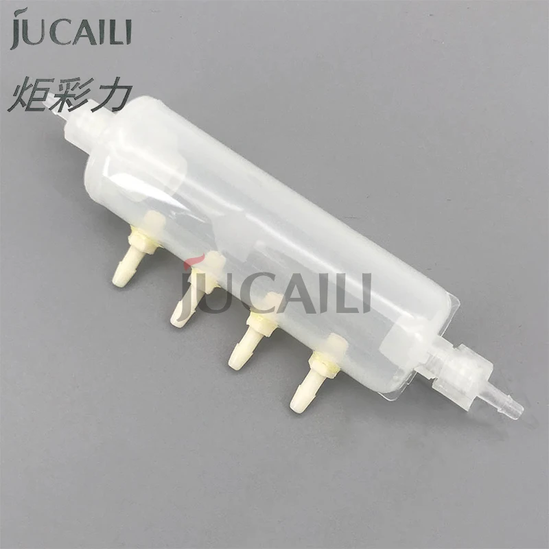 JCL 2pcs Ink Filter Diverter for Epson XP600 4720 i3200 Printhead Ink Shunt Buffer Bottle for UV/Eco Solvent Printer