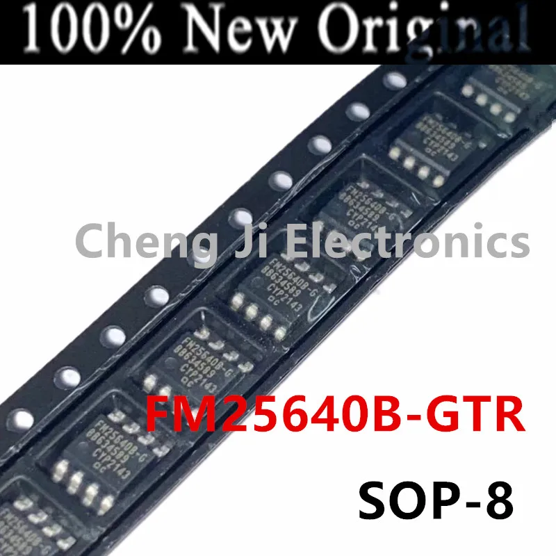 Original SPI Serial FRAM Memory Chip, FM25640B-GTR, FM25640B-G, FM25040B-GTR, FM25040B-G, Novo, 10Pcs Lot