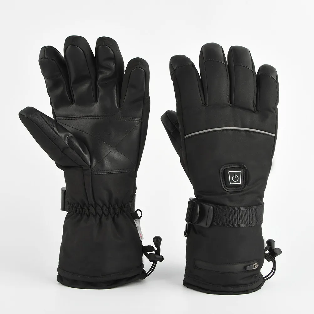 

1 пара перчаток с подогревом для мужчин и женщин, термостойкие, для зимы, мотоциклов, лыж, охоты, рыбалки, кемпинга, бега, с функцией сенсорного управления