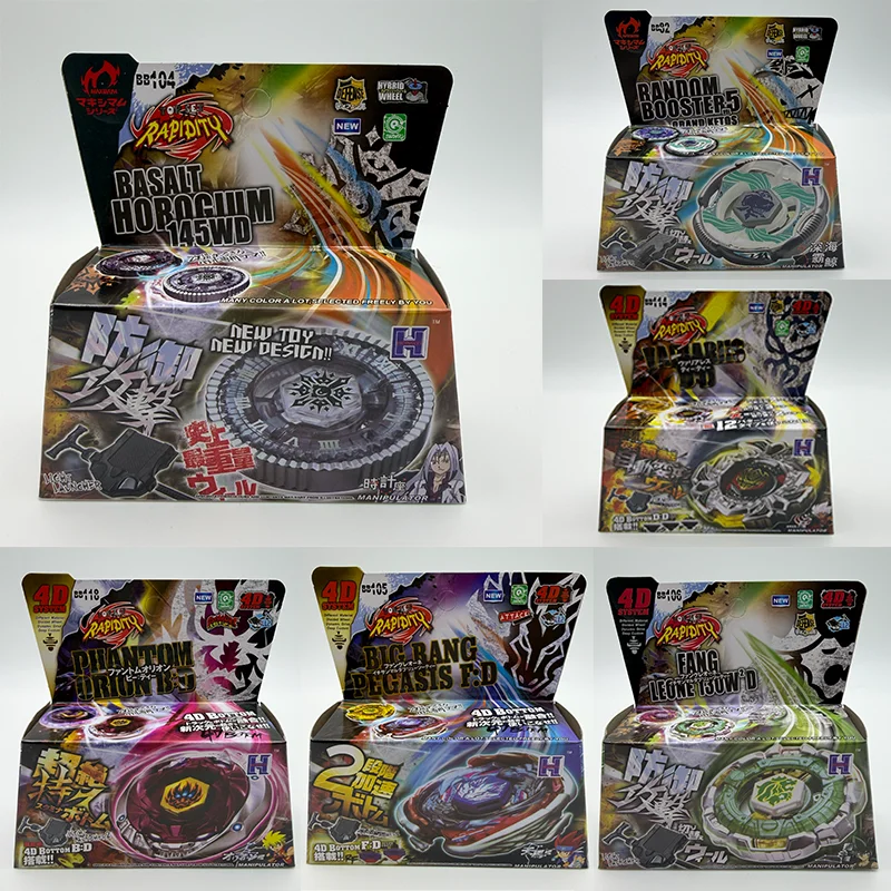 Takara Tomy Metal Fusion Galaxy Pegasis Fury Master 4D System Gyro mit Launcher Spinning Top Toys Weihnachten