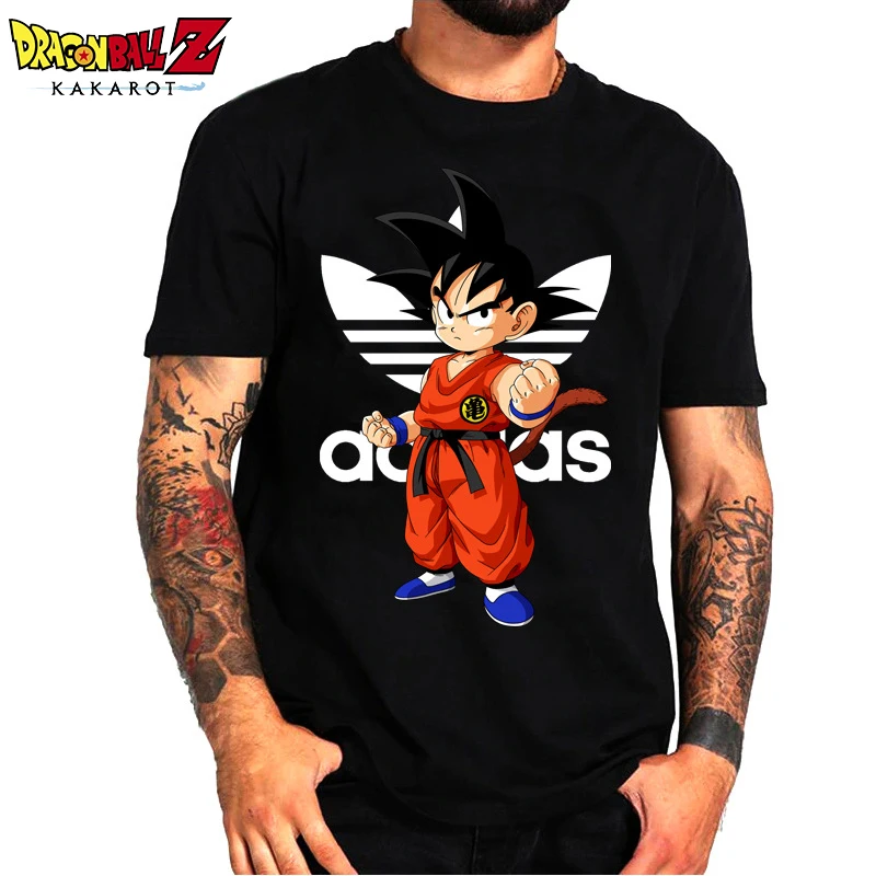 

Dragonball Z Summer Large Size T-Shirt Anime Son Goku Men Women Loose Sports Short-Sleeved Cotton Fitness Breathable T-Shirt