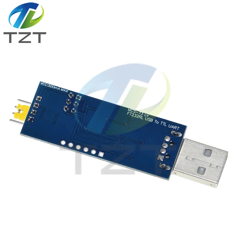 TZT 1/3PCS FT232RL Serial Port Module USB To TTL Serial Port Small Board 5V 3.3V 1.8V Level download the burn line - view 5