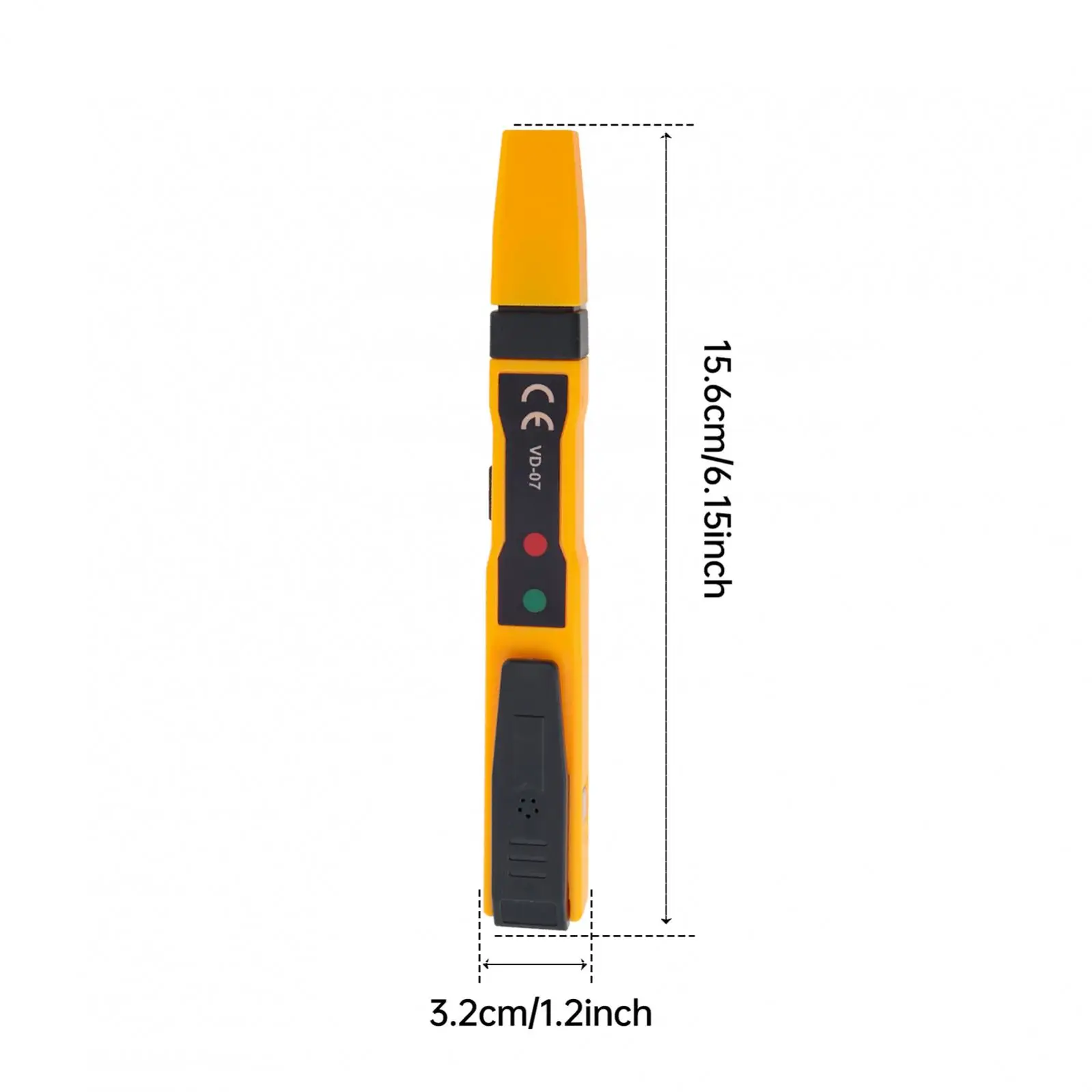 VD-07 AC/DC Voltage Voltage Battery Test Pencil Non-contact Inductive Tool Meter Electric Compact Pen,Voltage Detector Pen