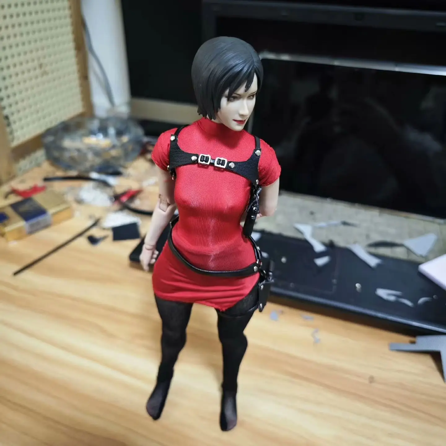 

1/6 Scale female dolls clothes Ada wong clothes accessories fit 12'' action figure