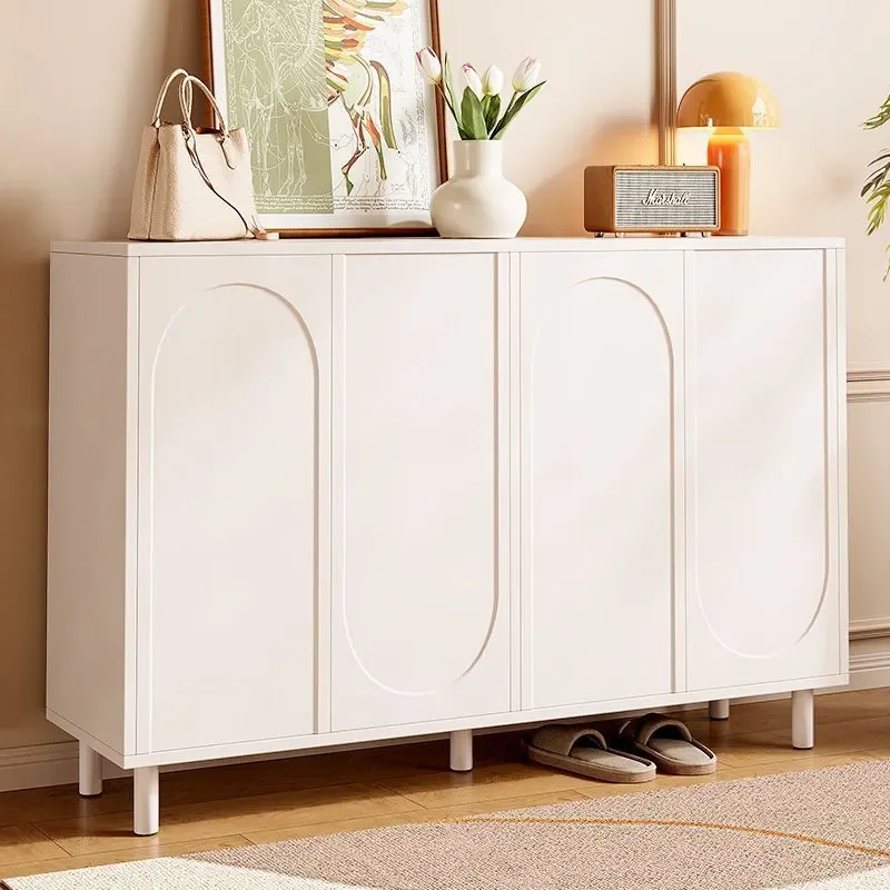 for Shoe Cabinet Large Capacity Storage Simple Multi-layer Foyer Entrance Locker Dust-proof Shoe Rack for Home Door