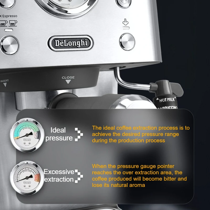 طاولة القهوة للمؤتمرات شبه الأوتوماتيكية ماكينة القهوة على الطراز الإيطالي مضخة صغيرة ضغط الحليب Frother المنزل مكتب استخدام Couchtisch