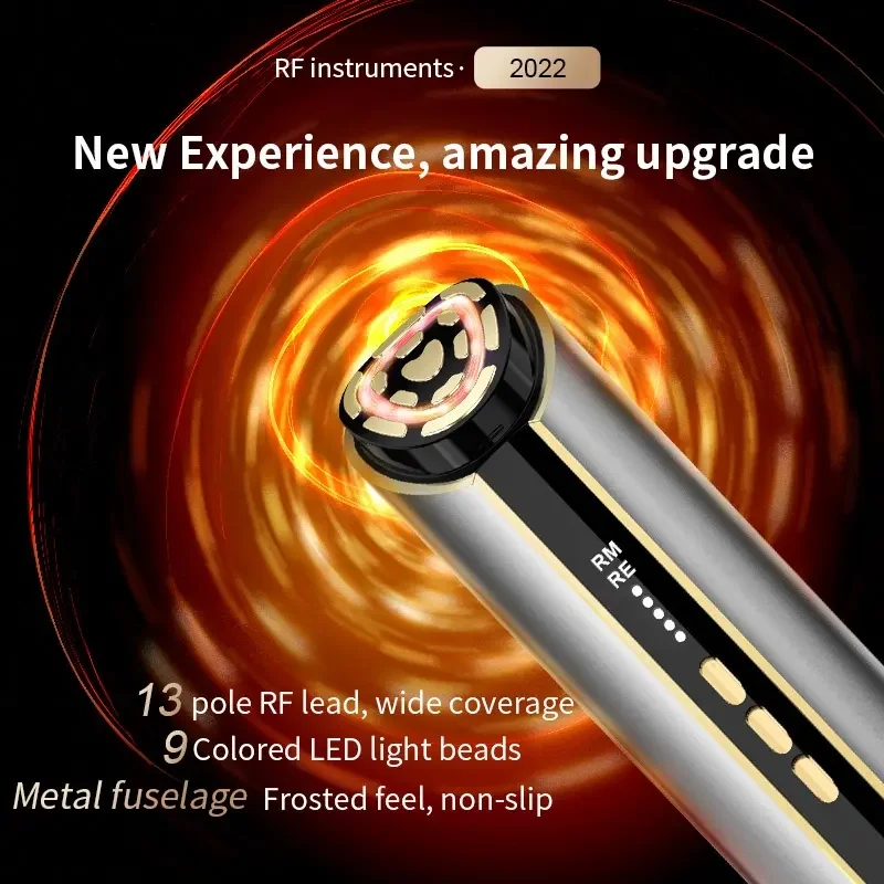 

Home High Frequency Beauty Instrument Hair Anti-Wrinkle V Face Machine EMS Portable Massager Lifts and Tightens Skin