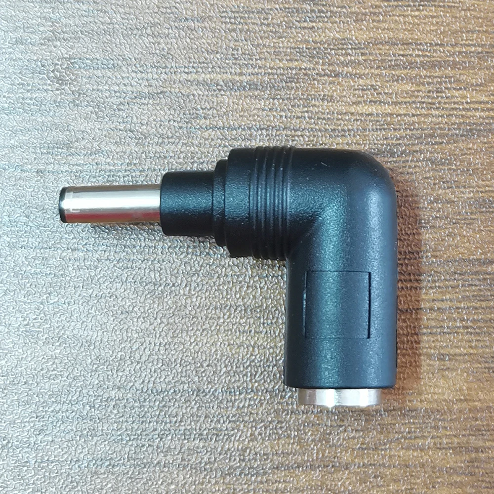 1x DC-Stecker 7,4x5,0mm Buchse auf 4,5x3,0mm Stecker DC-Stromanschluss Winkelstecker DC-Adapter Laptop-Ladegerät-Anschluss für DELL Notebook – Detail 6