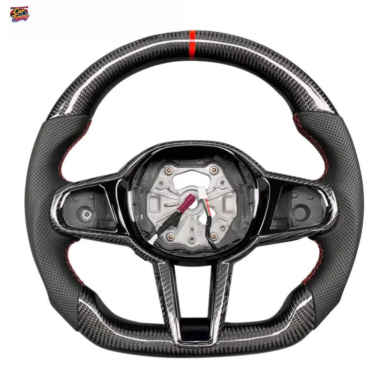 Suitable for Toyota Supra Bull Demon King A90 A91 Upgraded Car Modified Carbon Fiber Steering Wheel