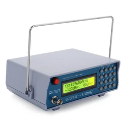 0.5MHz-470MHz generatore di segnale RF Tester ad alta precisione funzione CTCSS digitale analogico per strumenti di debug Walkie-talkie Radio FM