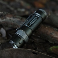 Multifunctional Jetbeam Mini LED Flashlight 950LM Stepless Dimming Rechargeable Torch Lights for Camping Self-defense Camping