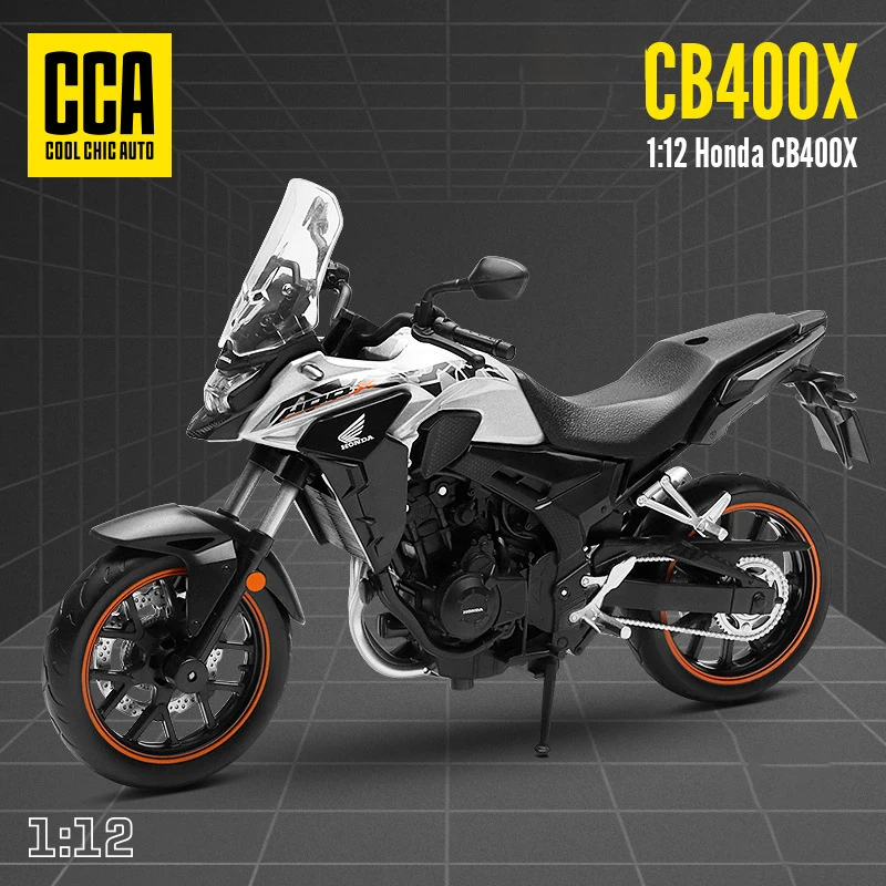 1/12 Honda CB400X Die Cast Motorcycle Model Toy Vehicle Collection Autobike Shork-Absorber Off Road Autocycle Toys Car