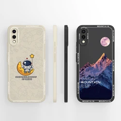 For Samsung Galaxy A02 M02 Phone Case Lovely Astronaut Silicone Back Cover Casing Shell For SamsungA02 GalaxyM02 A02 Fundas Capa