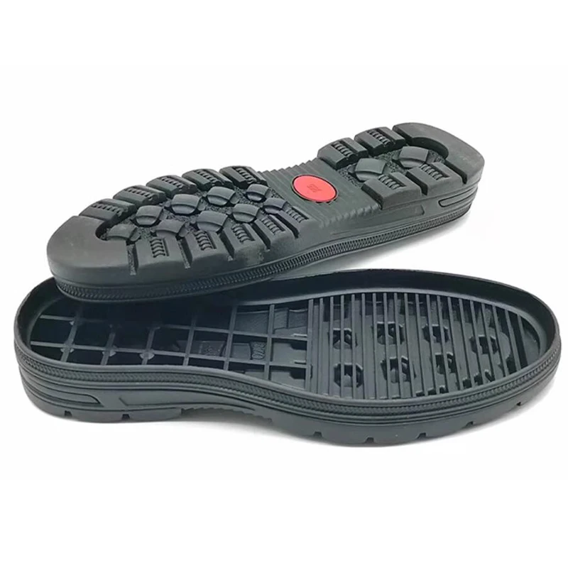 1 Pair Anti-wear Rubber Shoe Sole Non-slip Repair DIY Accessories Thick Shoe Patch Sole Rubber Shoe Pads Repair Materials